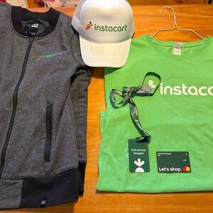 Instacart employee outfit package